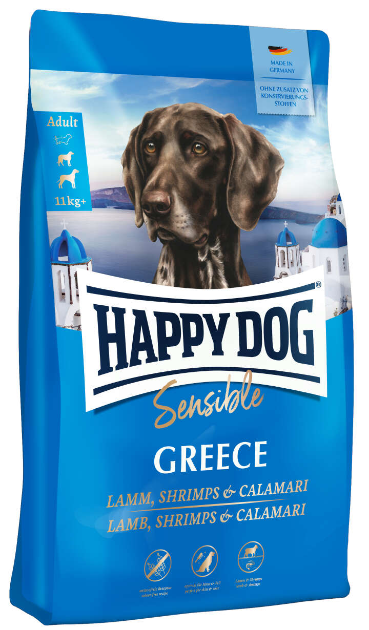HAPPY DOG Hunde-Trockenfutter Sensible Greece
